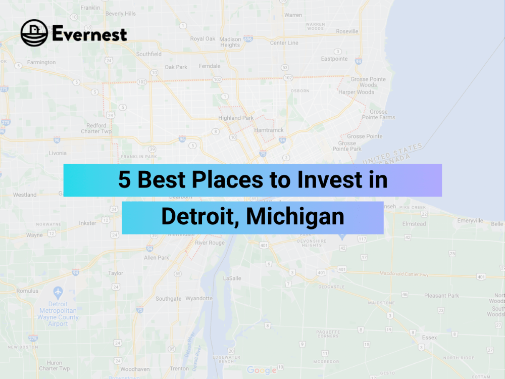 5 Best Places to Invest in Detroit, Michigan