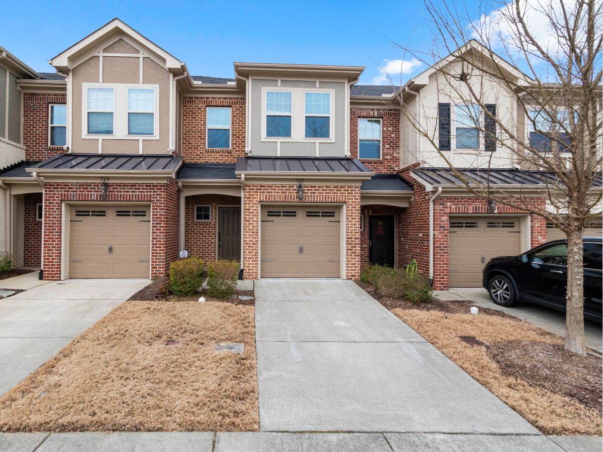 Three brick townhouses that could appeal to a Section 8 tenant looking to move.